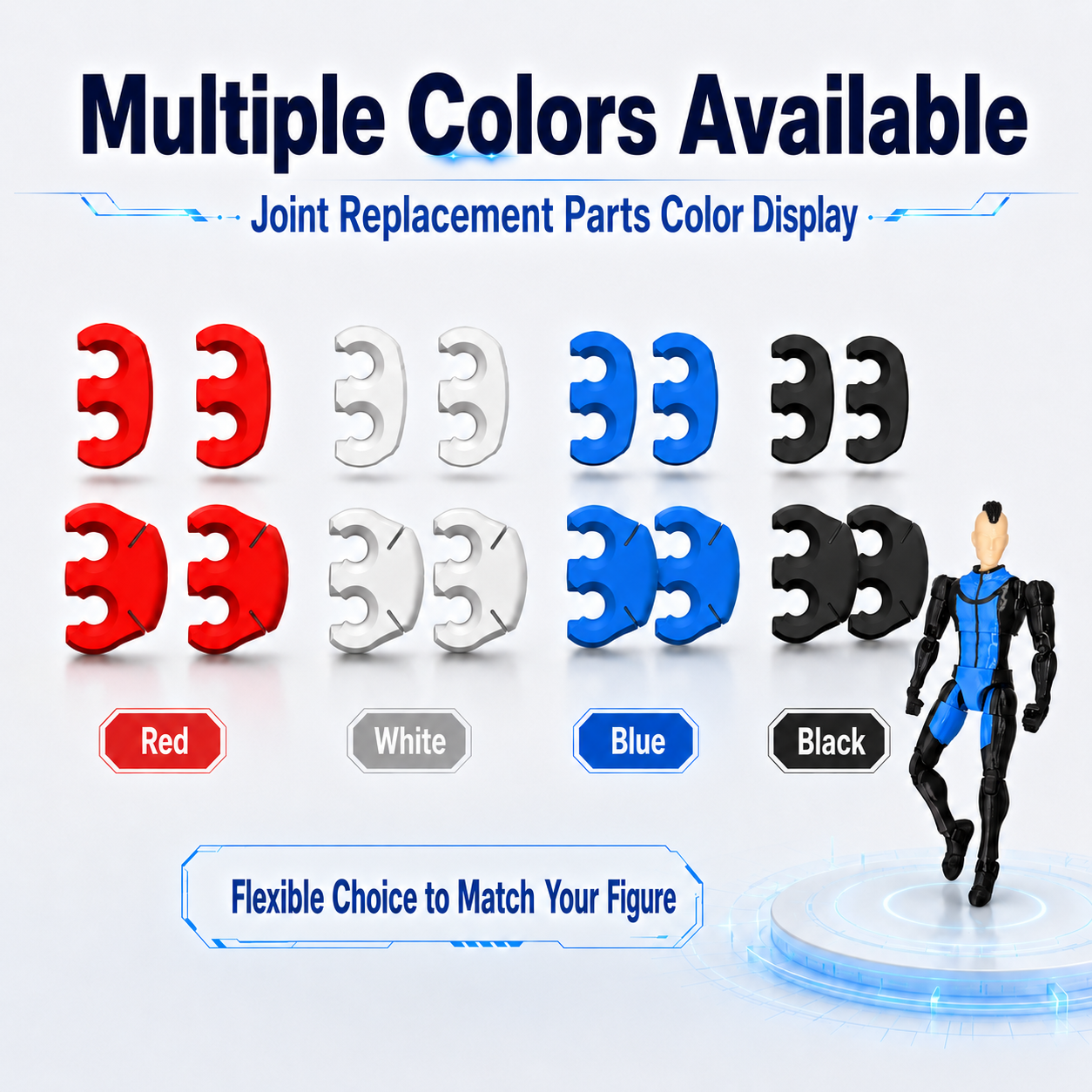 3.0 SERIES Figure Joint Replacement Parts
