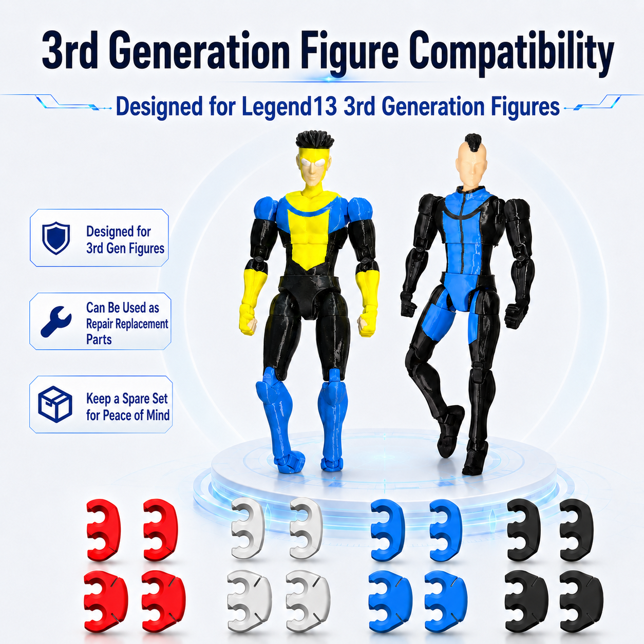 3.0 SERIES Figure Joint Replacement Parts