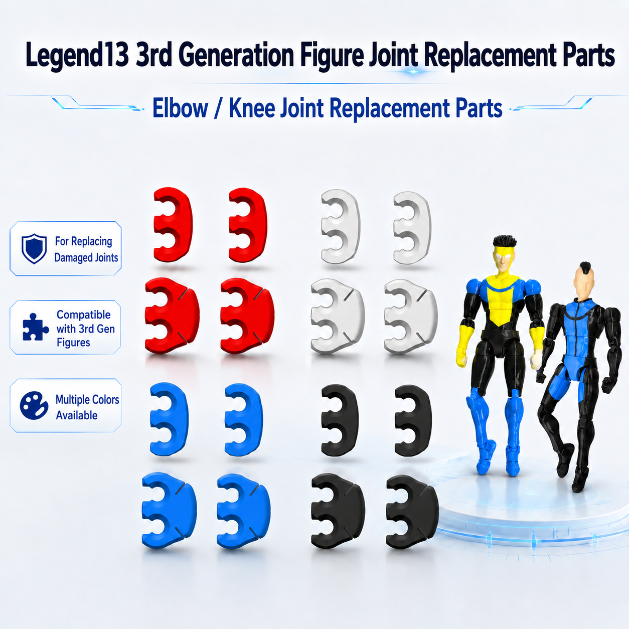 3.0 SERIES Figure Joint Replacement Parts